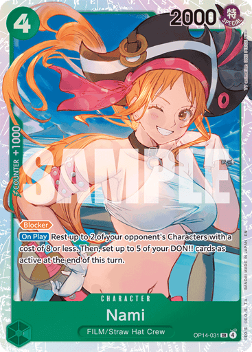 Floating card